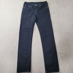 True Religion Kids Dark Wash Slim Leg Jeans Size 12